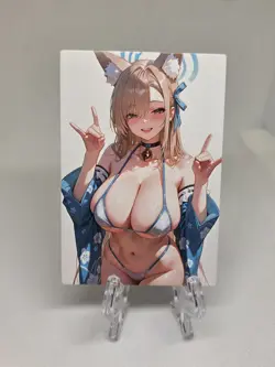 Blue Archive Ichinose Asuna And Karin Goddess Anime Waifu ACG Card - Image 1