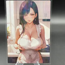 Tifa Lockhart Final Fantasy Anime Waifu Card Doujin ACG Goddess Holo - Image 1