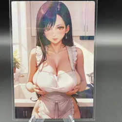 Tifa Lockhart Final Fantasy Anime Waifu Card Doujin ACG Goddess Holo - Image 2