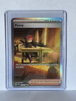 Penny #252/198 SIR NM/M | Scarlet & Violet Base Set - 2023 Pokemon Card - Image 1