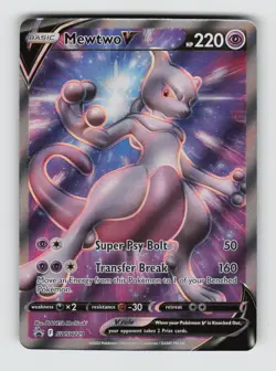 Mewtwo V SWSH: Sword & Shield Promo Cards SWSD SWSH229 NM - Image 1