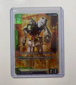 Gundam AGE-1 Normal - Dual Impact (GD02)-021 LR Near Mint Single Card! - Image 1