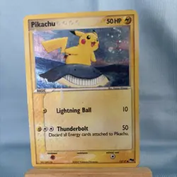 Pikachu 12/17 Inverted Back Pop Series 5 Graded Pokemon Card Rare Error - Image 1