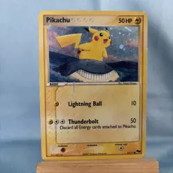 Pikachu 12/17 Inverted Back Pop Series 5 Graded Pokemon Card Rare Error - Image 3