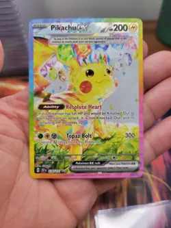Pokemon Pikachu TCG Sv08: Surging Sparks EX Card 238/191 PACK FRESH MINT - Image 1