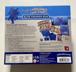 Pokemon Sword and Shield Battle Styles Elite Trainer Box Card Game 820650808357 - Image 2