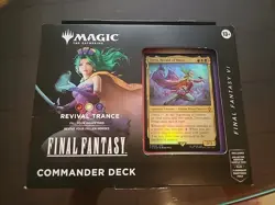 Magic The Gathering: Final Fantasy Commander Deck: Revivial Trance New Sealed - Image 1