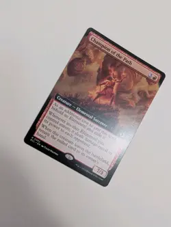 MTG - Champion of the Path (Extended Art) - Lorwyn Eclipsed NM/M Condition - Image 2