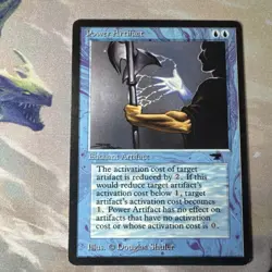 Power Artifact Magic mtg Moderate Play, English Antiquities x1 - Image 1