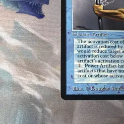 Power Artifact Magic mtg Moderate Play, English Antiquities x1 - Image 2