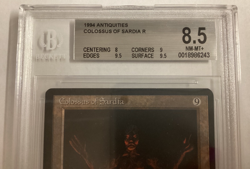 MTG Antiquities COLOSSUS OF SARDIA BGS 8.5 (6243) Graded Power - Image 3