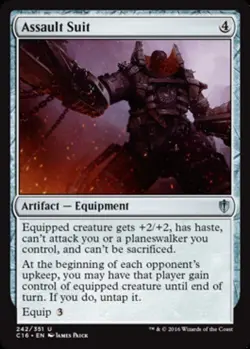 Assault Suit - Commander 2016 #242/351 MTG Magic The Gathering - Image 1