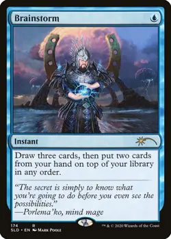 MTG - Brainstorm [Secret Lair Drop Series] Foil - Image 1