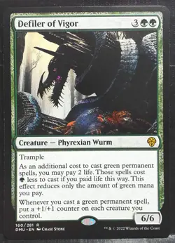 Defiler of Vigor 160/281 NEAR MINT regular - Image 1