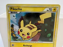 2010 Pokemon HGSS Black Star Promos Pikachu #HGSS03 - Image 2