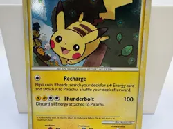 2010 Pokemon HGSS Black Star Promos Pikachu #HGSS03 - Image 3