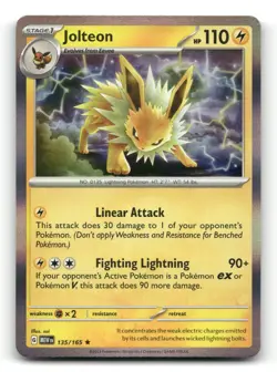 Pokemon TCG Surging Sparks - Jolteon - Holo - 135/165 - Image 1