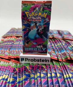 #6 Lot of (200) Pokemon Korean M2 Mega Inferno X Booster Packs Sealed - Image 2