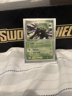 Pokemon TCG Cacturne ex 91/106 Emerald Ultra Rare Holo - Image 1