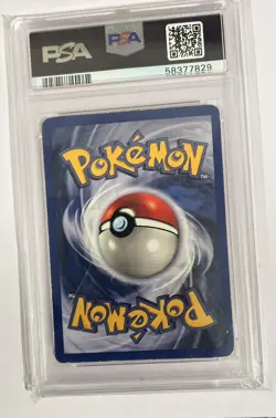 1999 Pokemon Machamp Holo 1st Edition 8/102 PSA 4 - Image 2