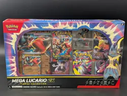 Pokemon TCG PRISMATIC EVOLUTIONS & MEGA Lucario Premium Figure Collection SEALED - Image 2