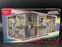 Pokemon TCG PRISMATIC EVOLUTIONS & MEGA Lucario Premium Figure Collection SEALED - Image 4