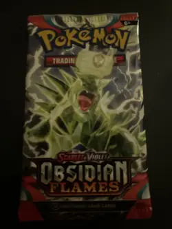 VERY HEAVY! 22.61 Gram Obsidian Flames Pokemon TCG Factory Sealed Booster Pack!! - Image 2