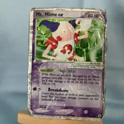 Pokemon Mr. Mime ex EX Fire Red & Leaf Green Holo Rare #110 CGC 10 Gem Mint - Image 1