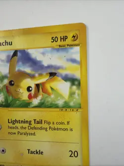 Pikachu 124/165 MP Expedition Base Set Pokemon Vintage - Image 5