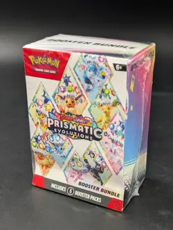 Pokemon PRISMATIC EVOLUTIONS Premium Figure Collection & Booster Bundle SEALED - Image 4