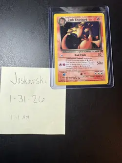 💥Chaser Pack💥 Dark Charizard - 4/82 - Pokemon Team Rocket Unlimited Holo - Image 1