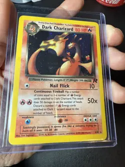 💥Chaser Pack💥 Dark Charizard - 4/82 - Pokemon Team Rocket Unlimited Holo - Image 2