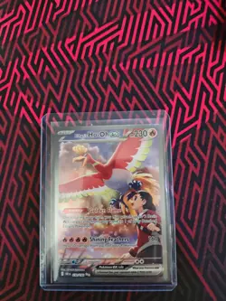 Pokemon TCG Ethan's Ho-Oh EX Sir 230/182 Destined Rivals Mint/Nm Condition - Image 1