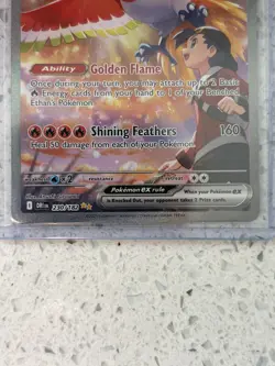 Pokemon TCG Ethan's Ho-Oh EX Sir 230/182 Destined Rivals Mint/Nm Condition - Image 4