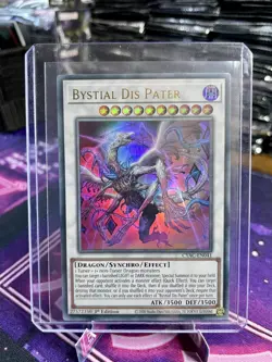 Yugioh Bystial Dis Pater 1st Edition Ultra Rare CYAC-EN041 NM - Image 2