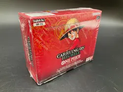 Lot of (18) One Piece English OP-13 Carrying On His Will Booster Box Sealed - Image 2