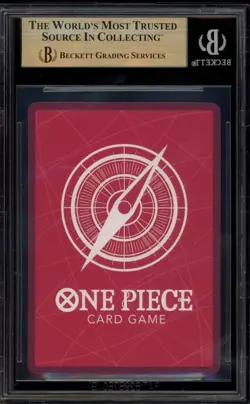 One Piece CCG Monkey.D.Luffy BVB X One Piece Collaboration Promo ST13-003 BGS 10 - Image 2