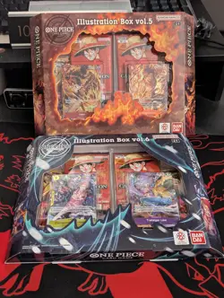 One Piece Illustration Box Vol 5 and Vol 6 - SEALED - Bundle Lot of 2 - Image 1