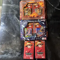 One Piece Vol 5 & Vol 6 Illustration Box Plus 2 Op-13 Sleeve Booster Pack - Image 1