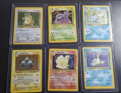 Pokemon Vintage Holo 6 card Lot (RESERVED) - Image 1