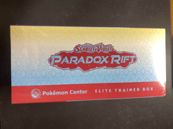 Paradox Rift Pokemon Center ETB Exclusive Roaring Moon Factory Sealed - Image 4