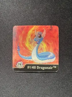 Dratini / Dragonair / Dragonite # 79 - Pokemon 3D Action Flipz Artbox Series One - Image 2