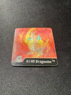 Dratini / Dragonair / Dragonite # 79 - Pokemon 3D Action Flipz Artbox Series One - Image 3