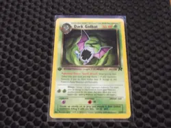 Pokemon TCG WOTC Team Rocket DARK GOLBAT NON- Holo Rare Card 24/82 LP - Image 1