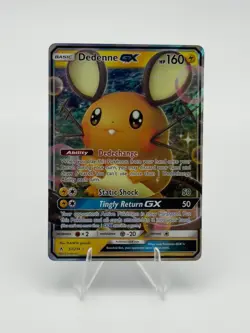 Dedenne GX 57/214 SM - Unbroken Bonds Pokemon TCG NM - Image 1