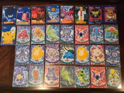 Vintage Pokemon Card Lot of 30: Topps, others - Excellent Cond. includes Chrome - Image 1