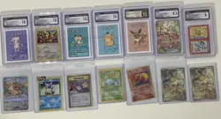 14 Graded & Raw Pokemon Cards CGC Gem Mint 10-Pristine 10 -NM-Good-Hollo - Image 1
