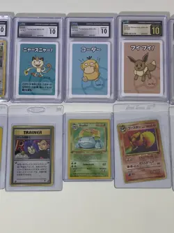 14 Graded & Raw Pokemon Cards CGC Gem Mint 10-Pristine 10 -NM-Good-Hollo - Image 5