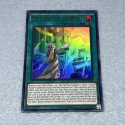 1x Yugioh Mausoleum of White LCKC Ultra Rare Card NM - Image 1