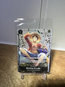 P-075 Monkey.D.Luffy Promo Card TS-02 Tin Set 02 ENGLISH SEALED - Image 1